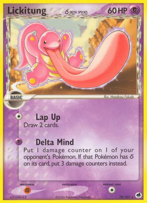 Lickitung δ, Dragon Frontiers #19