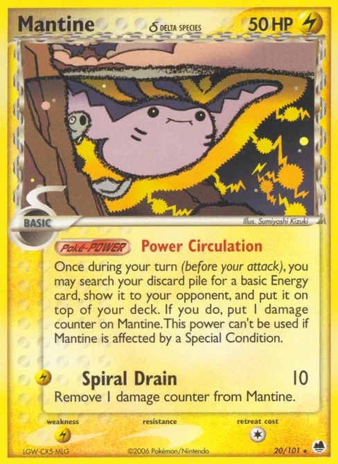 Mantine δ, Dragon Frontiers #20