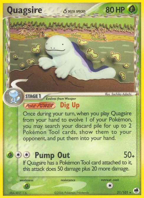 Quagsire δ, Dragon Frontiers #21