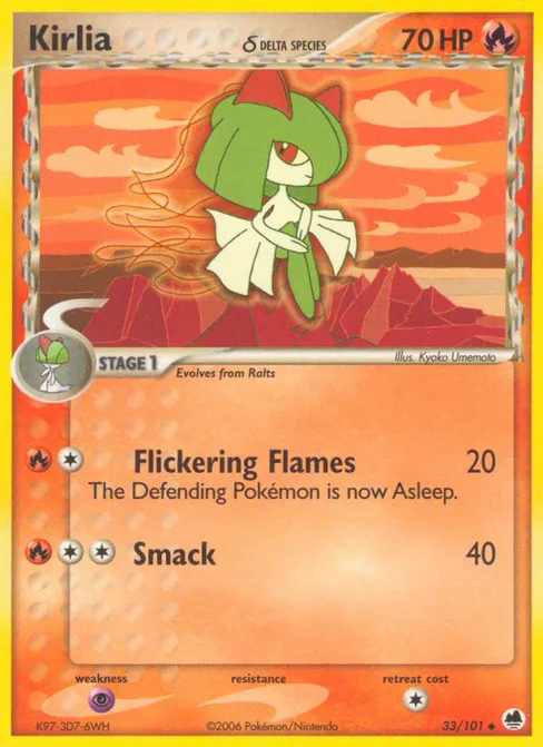 Kirlia δ, Dragon Frontiers #33