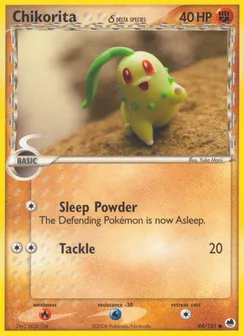 Chikorita δ, Normal