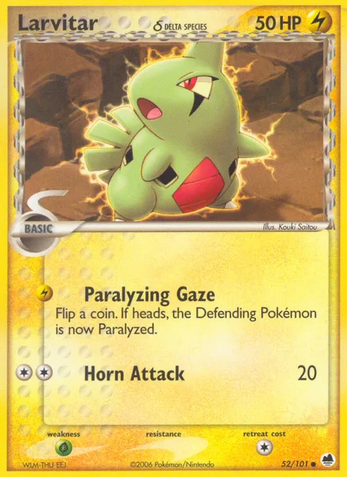 Larvitar δ, Dragon Frontiers #52