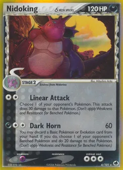 Nidoking δ, Holofoil