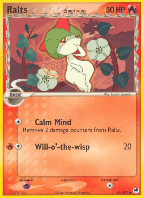 Ralts δ, Dragon Frontiers #61