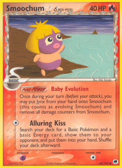 Smoochum δ, Dragon Frontiers #64