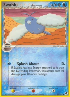 Swablu δ, Normal