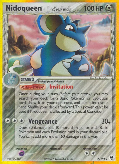 Nidoqueen δ, Dragon Frontiers #7