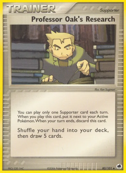 Professor Oak's Research, Dragon Frontiers #80