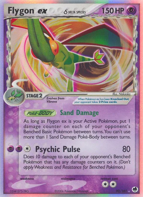 Flygon ex δ, Dragon Frontiers #92