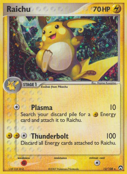 Raichu, Power Keepers #12