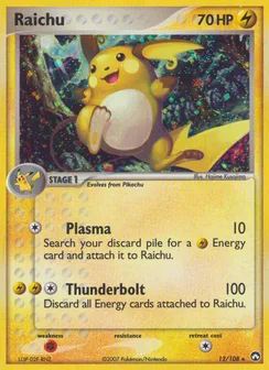 Raichu, Holofoil