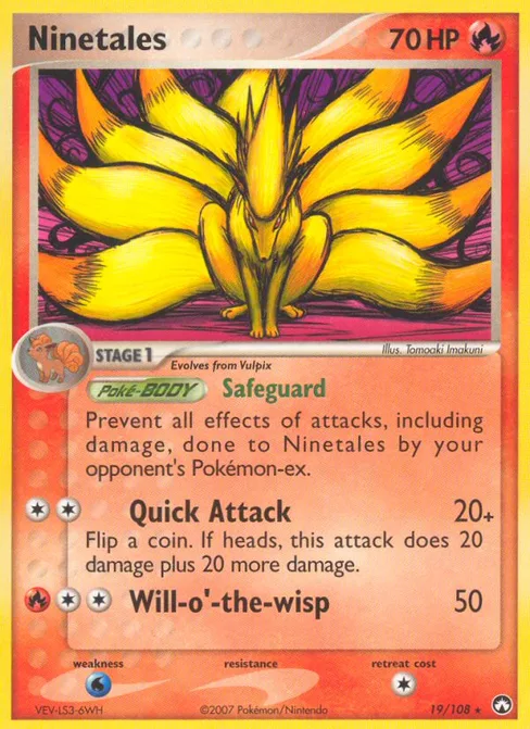 Ninetales, Power Keepers #19