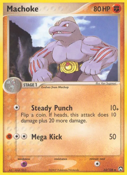 Machoke, Power Keepers #33