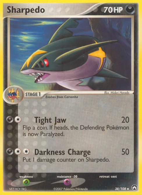 Sharpedo, Power Keepers #38