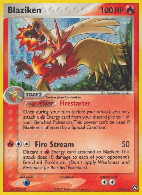 Blaziken, Power Keepers #5