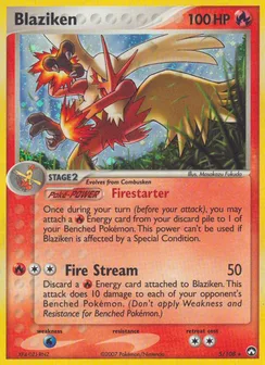 Blaziken, Holofoil