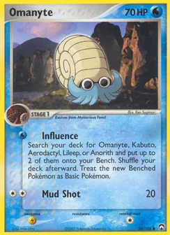 Omanyte, Normal