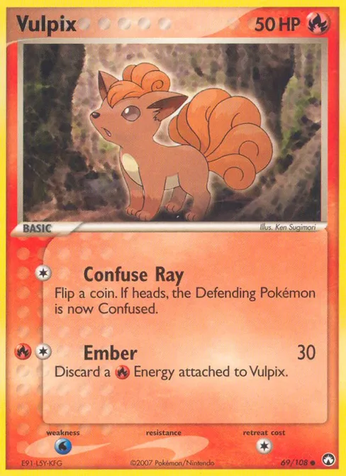 Vulpix, Power Keepers #69