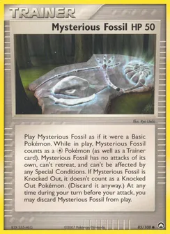 Mysterious Fossil, Normal