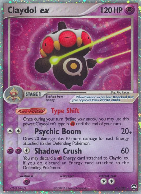 Claydol ex, Power Keepers #93