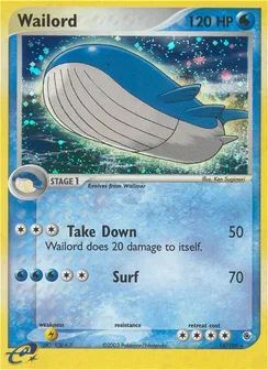 Wailord, Holofoil
