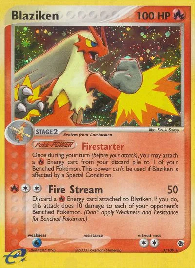 Blaziken, Ruby & Sapphire #3