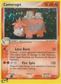 Camerupt, Holofoil