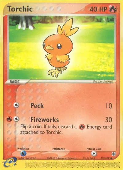 Torchic, Ruby & Sapphire #73