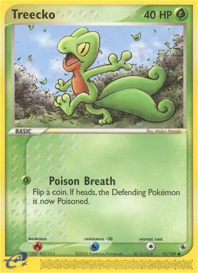 Treecko, Ruby & Sapphire #75