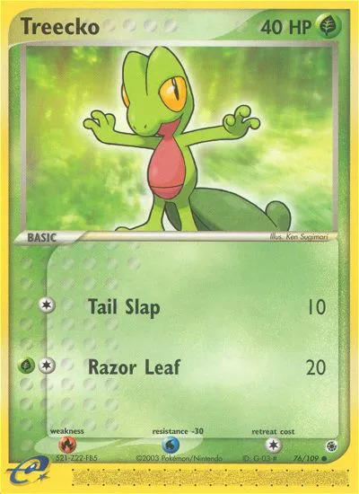 Treecko, Ruby & Sapphire #76