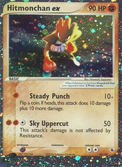 Hitmonchan ex, Ruby & Sapphire #98
