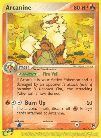 Arcanine, Sandstorm #15
