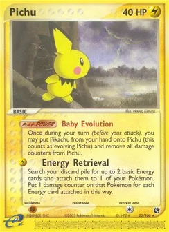 Pichu, Normal