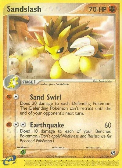 Sandslash, Sandstorm #21