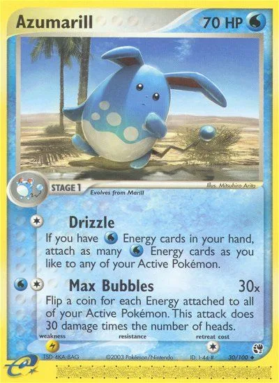 Azumarill, Sandstorm #30