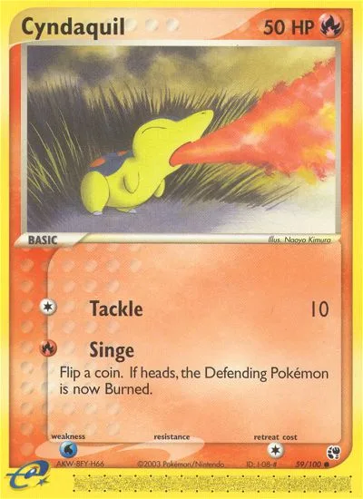 Cyndaquil, Sandstorm #59