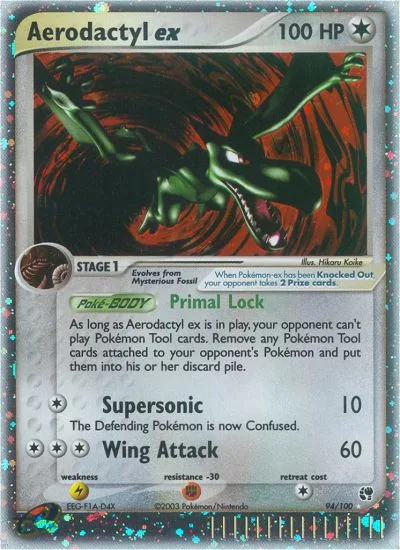 Aerodactyl ex, Sandstorm #94