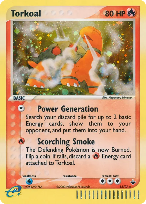 Torkoal, Dragon #12