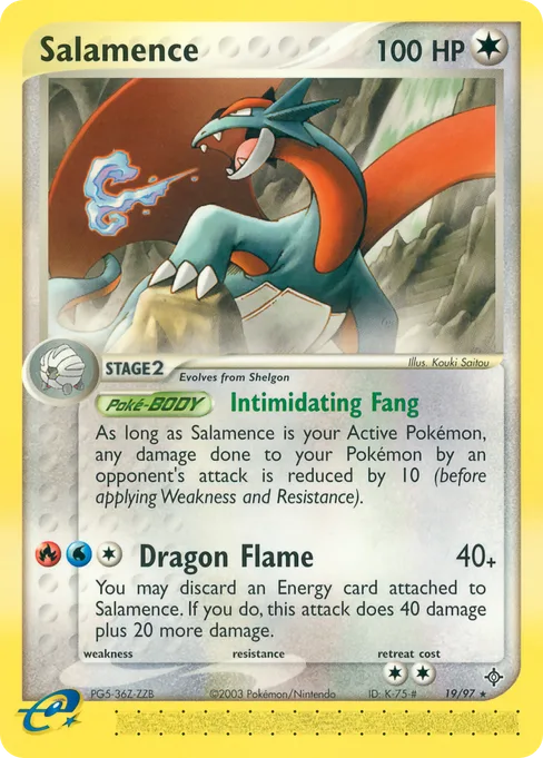 Salamence, Dragon #19