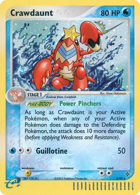 Crawdaunt, Dragon #3