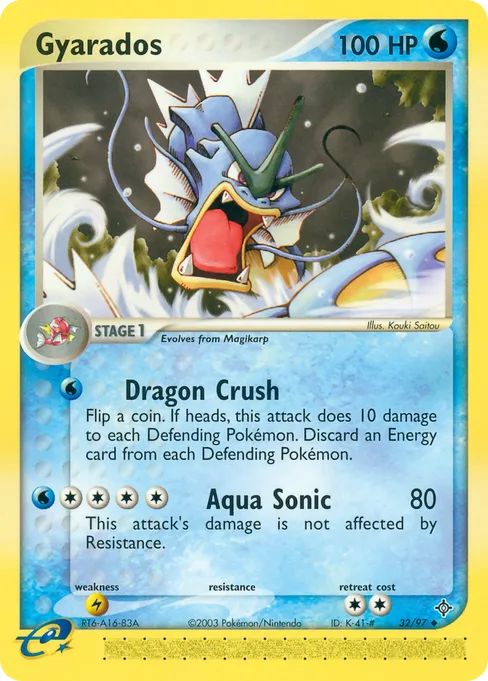 Gyarados, Dragon #32