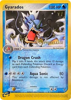 Gyarados, Prerelease stamp