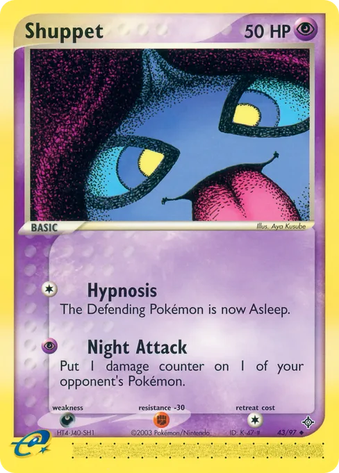Shuppet, Dragon #43