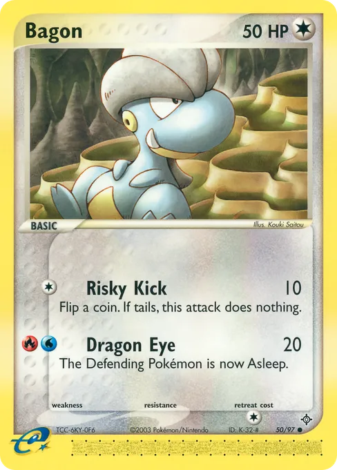 Bagon, Dragon #50