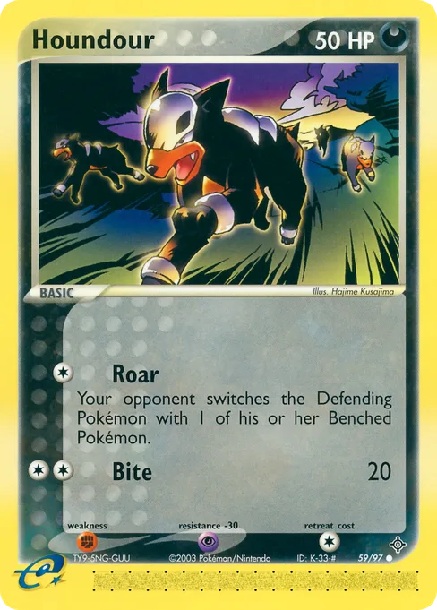 Houndour, Dragon #59