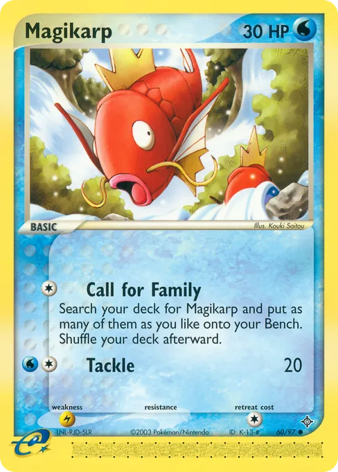 Magikarp, Dragon #60