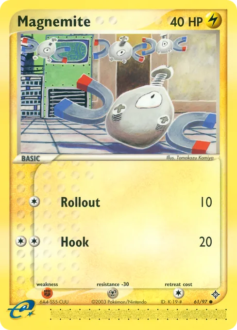 Magnemite, Dragon #61