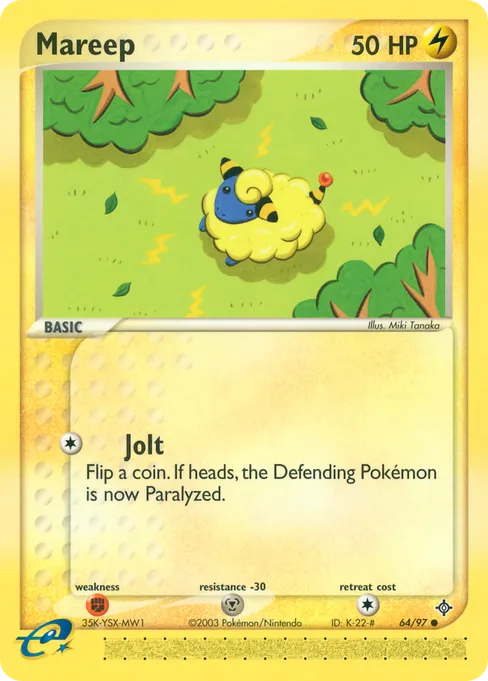 Mareep, Dragon #64