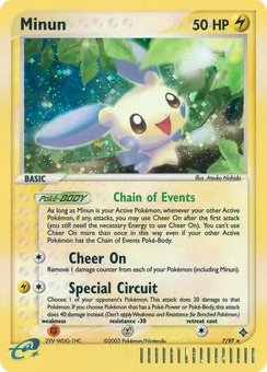 Minun, Holofoil