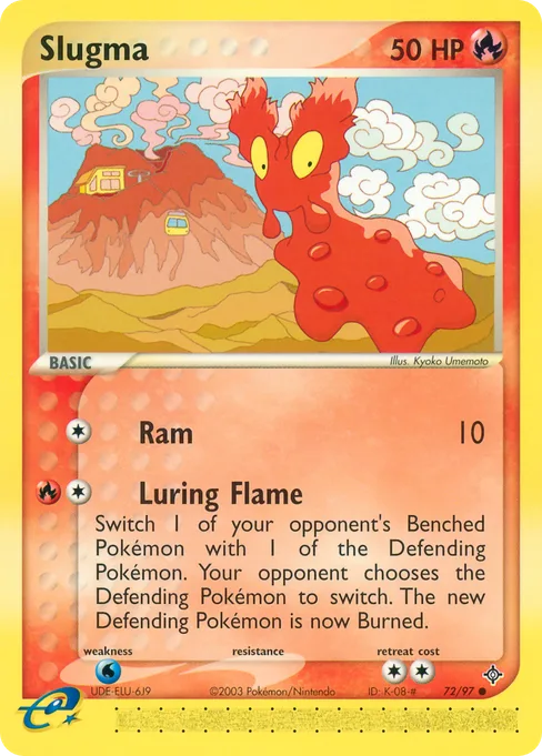 Slugma, Dragon #72